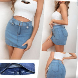 Falda pantalón vaquera