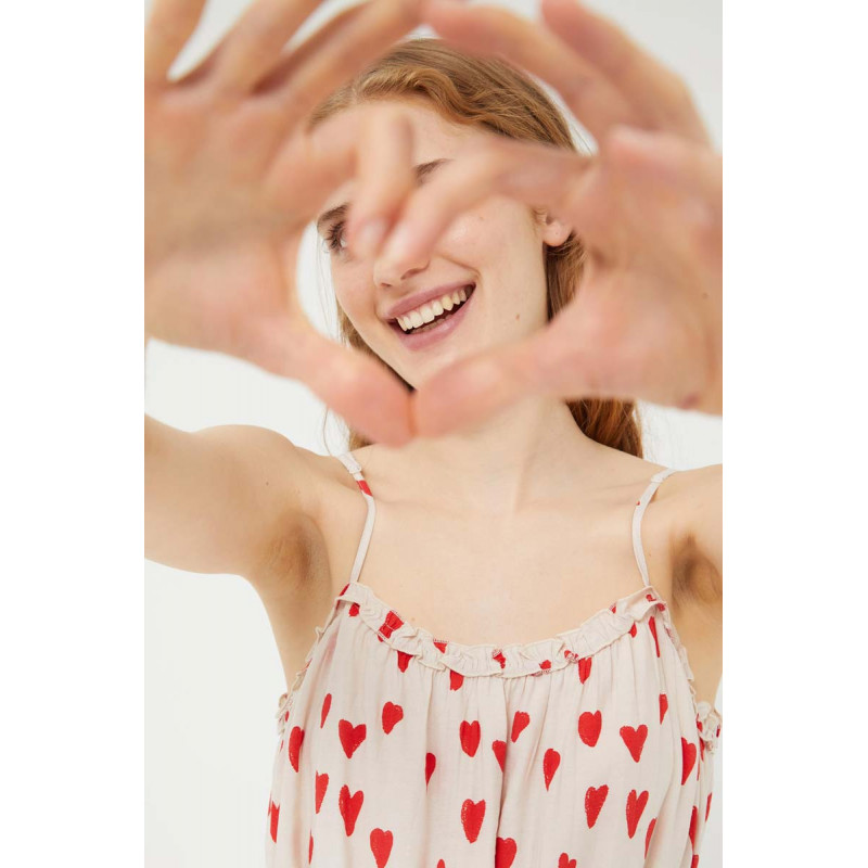 Vestido corazones bonitos