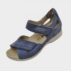 Sandalia de piel marca Rieker
