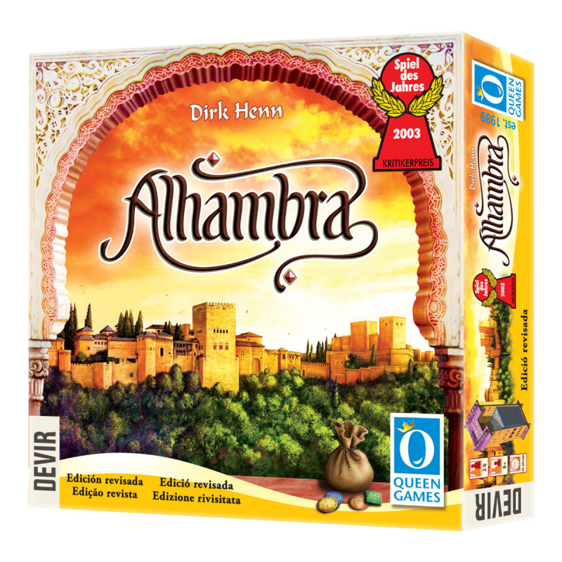 Alhambra: La belleza de Granada renovada en un Juego de Mesa Familiar