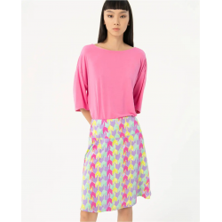 Mini Surkana falda elástica evasé Multi