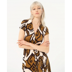 Vestido camisero corto Surkana