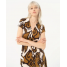 Vestido camisero corto Surkana
