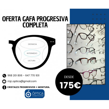 Oferta gafa progresiva